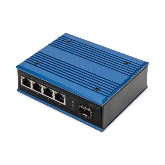 Obrázok pre Digitus DN-651135 síťový přepínač Nespravované Gigabit Ethernet (10/100/1000) Černá, Modrá