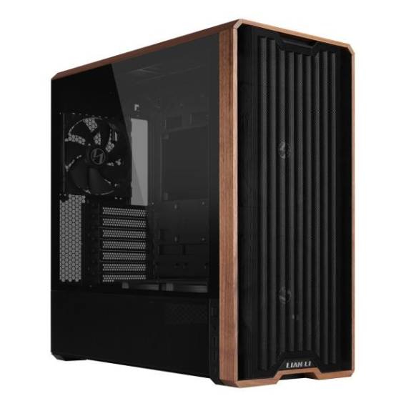 Obrázok pre Lian Li Lancool LAN217X počítačová skříň Midi Tower Černá, Dřevo