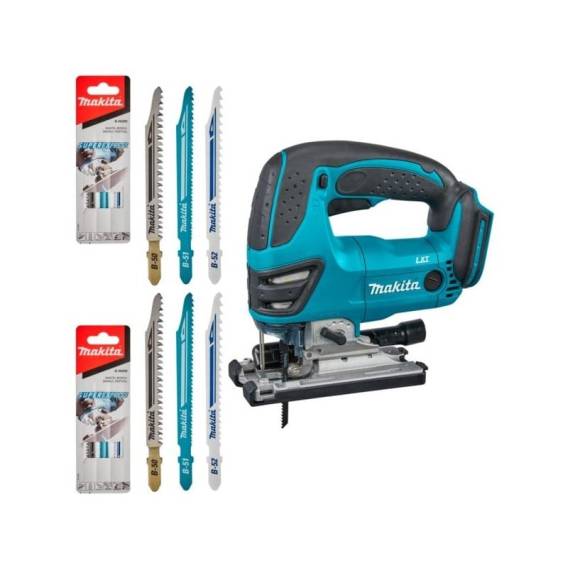 Obrázok pre 18V přímočará pila bez akumulátoru + pilové kotouče DJV180ZX MAKITA