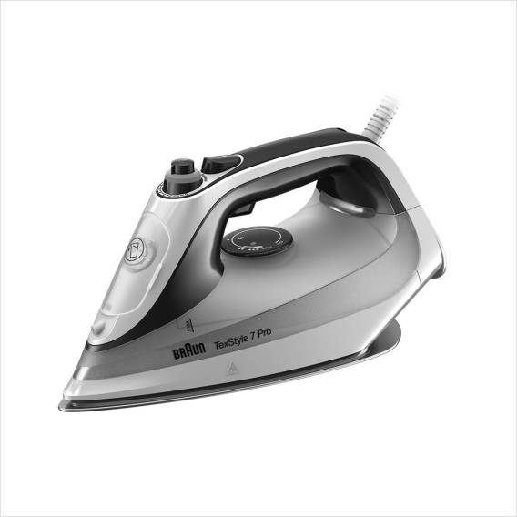 Obrázok pre Braun TexStyle 7 Pro SI7149WB Suché i parní žehlení EloxalPlus soleplate 2900 W Černá, Bílá