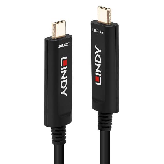 Obrázok pre Lindy 38503 USB kabel 15 m USB C Černá
