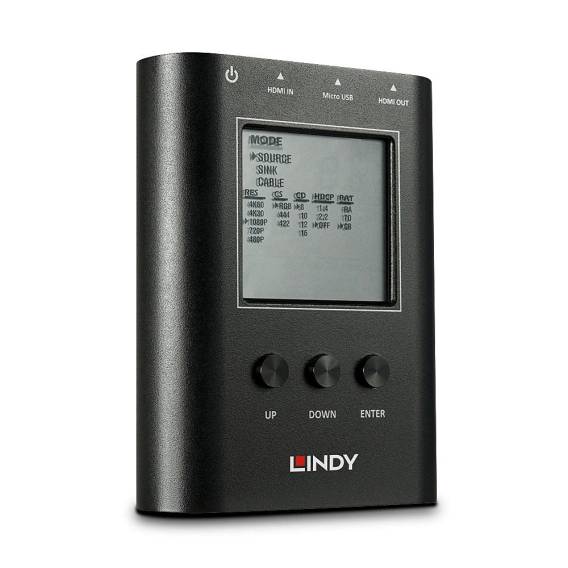 Obrázok pre Lindy 32675 generátor vzorků pro video testy HDMI