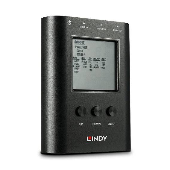Obrázok pre Lindy 32675 generátor vzorků pro video testy HDMI