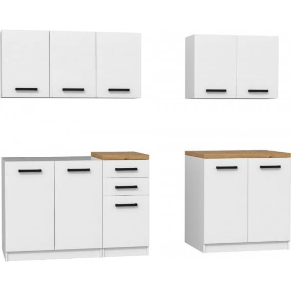 Obrázok pre Topeshop KUCHNIA SET 200 BIEL sada nábytku do kuchyně/jídelny