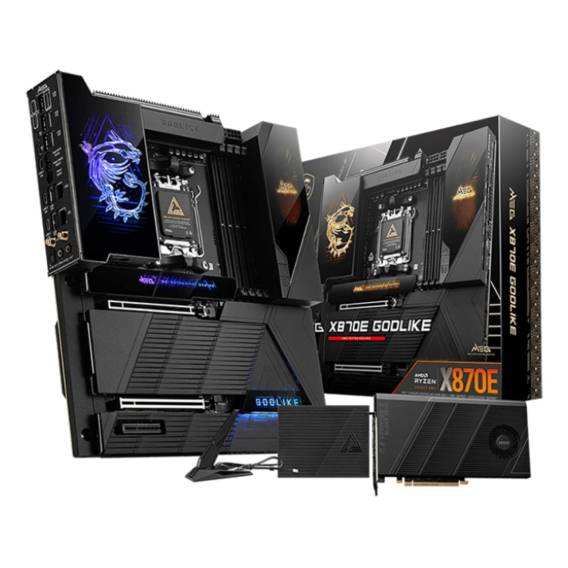 Obrázok pre MSI MEG X870E GODLIKE základní deska AMD X870E Zásuvka AM5 Rozšířený ATX