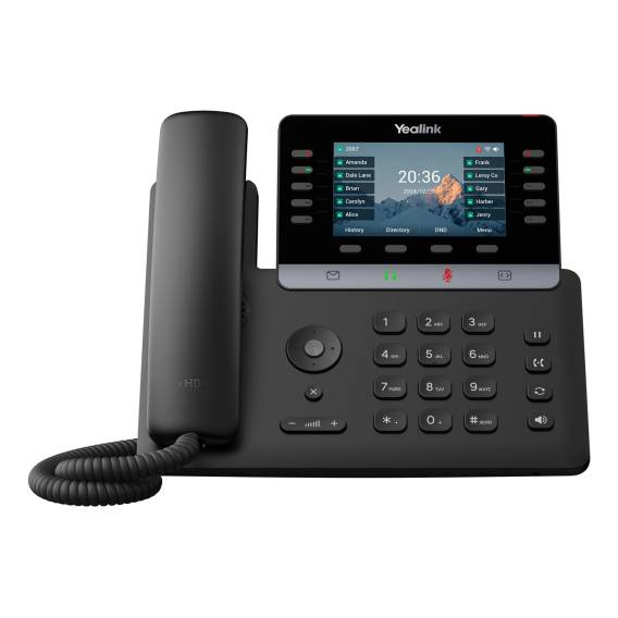 Obrázok pre Yealink T74W IP telefon Černá LCD Wi-Fi