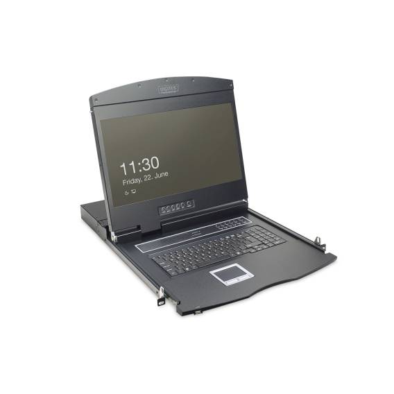 Obrázok pre Digitus DS-72211-2GE racková konzole 48,3 cm (19") 1366 x 768 px Černá 1U