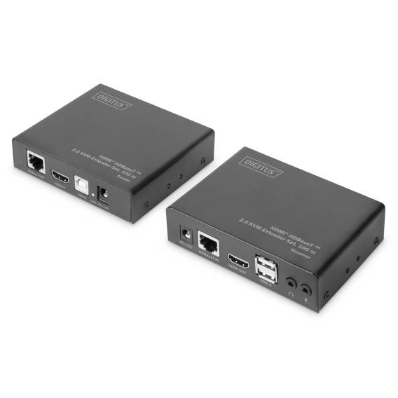 Obrázok pre Digitus DS-55505 KVM prodlužovací kabel Vysílač a přijímač
