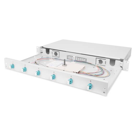 Obrázok pre Digitus DN-96330/3 adaptér pro optický kabel LC 1 kusů Šedá