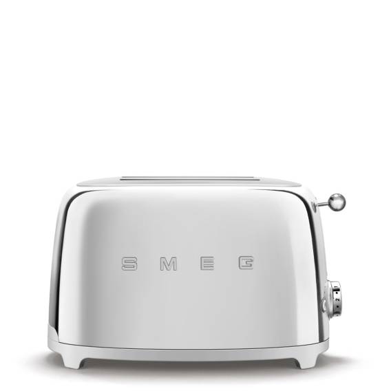 Obrázok pre Smeg TSF01SSEU toustovač 6 2 krajíců 950 W Chrom