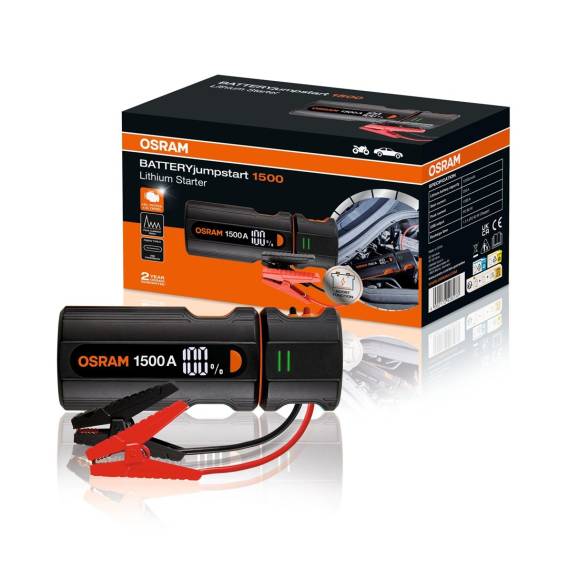 Obrázok pre Jump Starter Osram BATTERYjumpstart 1500 - 12V