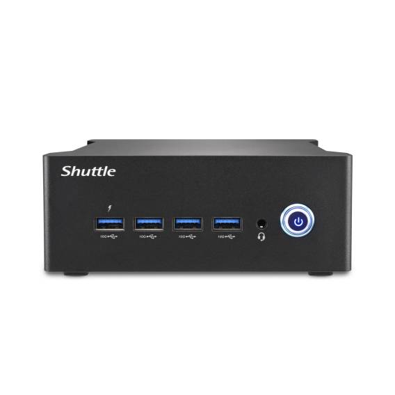 Obrázok pre Shuttle Nano PC NT10H5 PC s objemem 1 l Černá 125H Intel® SoC