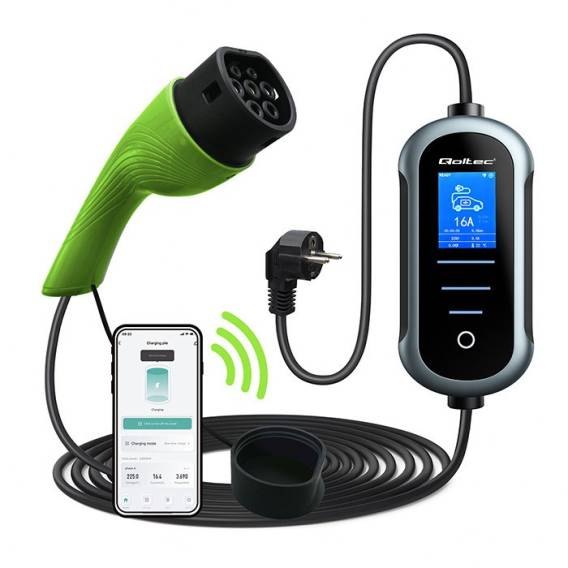Obrázok pre EV car charger w/ adjust. Type2 2in1 3.5kW