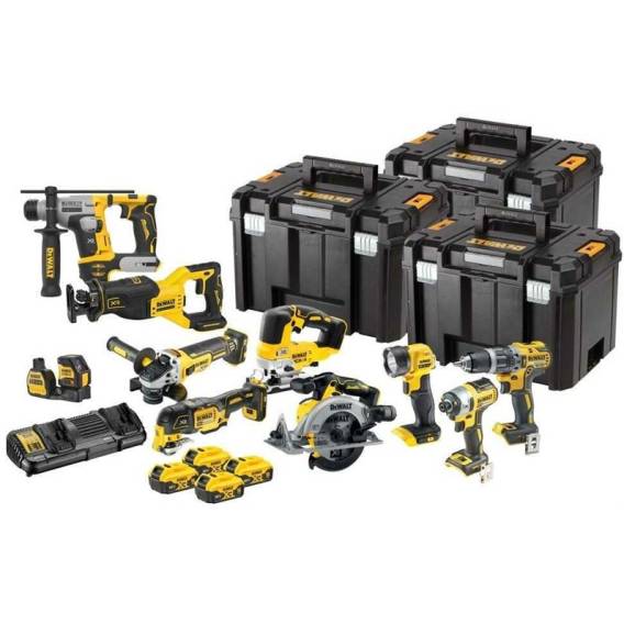 Obrázok pre 18V XR combo set 10 pcs - 4x5Ah