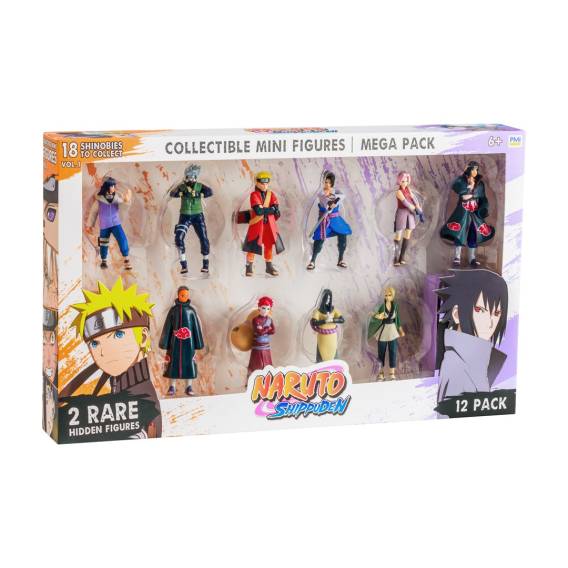 Obrázok pre NARUTO SHIPPUDEN FIGURES -12 PACK DELUXE EDITION VER. B