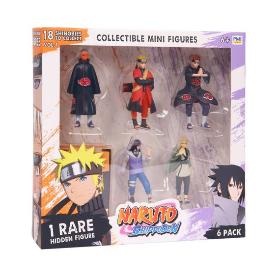 Obrázok pre NARUTO SHIPPUDEN FIGURES - 6 PACK DELUXE EDITION VER. D