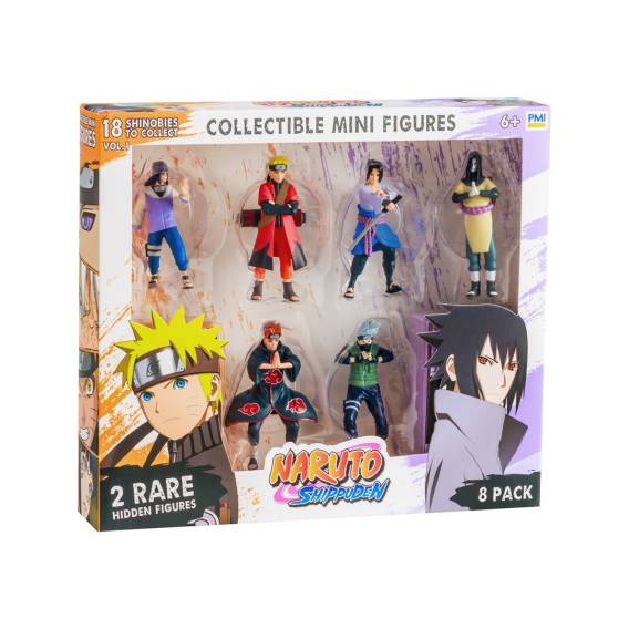 Obrázok pre NARUTO SHIPPUDEN FIGURES - 8 PACK DELUXE EDITION VER. B