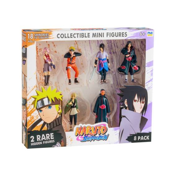 Obrázok pre NARUTO SHIPPUDEN FIGURES - 8 PACK DELUXE EDITION VER. C