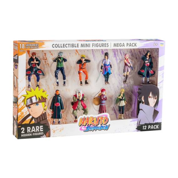 Obrázok pre NARUTO SHIPPUDEN FIGURES -12 PACK DELUXE EDITION VER. A