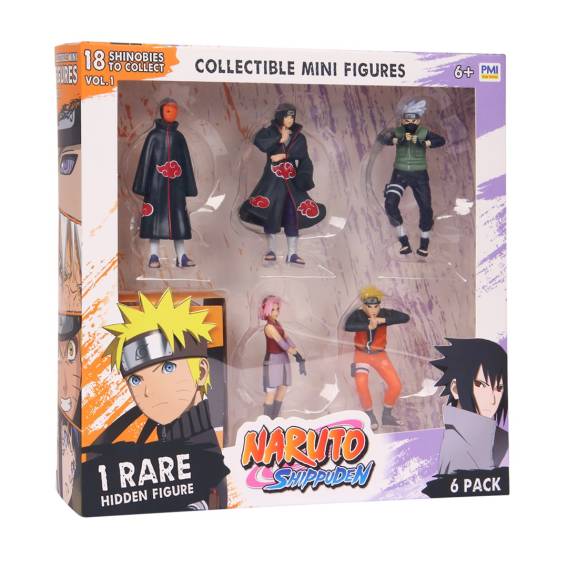 Obrázok pre NARUTO SHIPPUDEN FIGURES - 6 PACK DELUXE EDITION VER. A