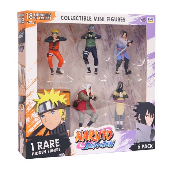Obrázok pre NARUTO SHIPPUDEN FIGURES - 6 PACK DELUXE EDITION VER. B