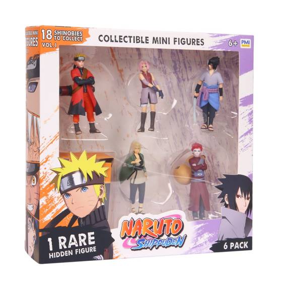 Obrázok pre NARUTO SHIPPUDEN FIGURES - 6 PACK DELUXE EDITION VER. C