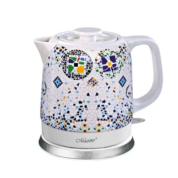 Obrázok pre Keramická rychlovarná konvice MAESTRO MR-068 1,5L 1500W (MR-068-MOSAIC)