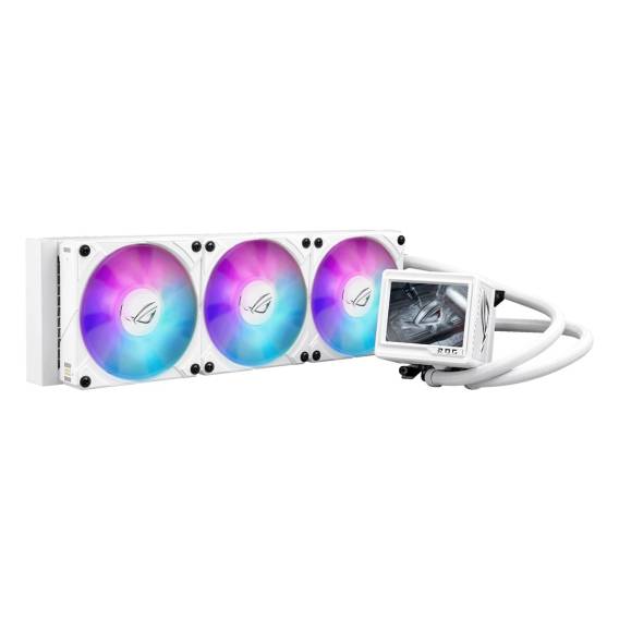 Obrázok pre ASUS ROG RYUJIN III 360 ARGB EXTREME WHT Procesor Kapalinový chladič typu vše v jednom 12 cm Bílá 1 kusů