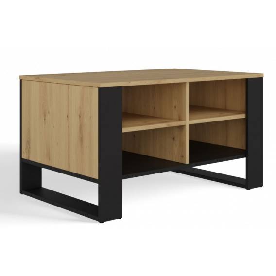Obrázok pre KÁVOVÝ STOLEK MODERN 4P ARTISAN ČERNÁ NOHA