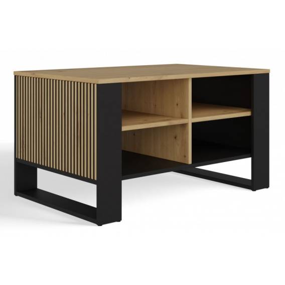 Obrázok pre KÁVOVÝ STOLEK MODERN 4P SLIM ARTISAN ČERNÁ NOHA