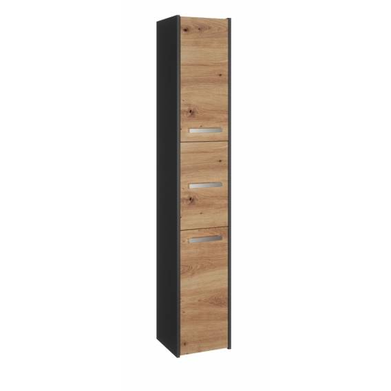 Obrázok pre Topeshop S33 ANTRACYT/ARTISAN koupelnový doplněk Dub