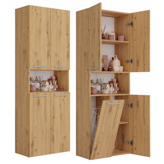 Obrázok pre Topeshop NEL 1K DK ART KPL koupelnový doplněk Dub