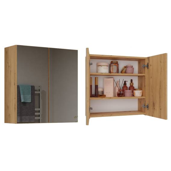 Obrázok pre Topeshop POLA 2DL ARTISAN koupelnový doplněk Dub