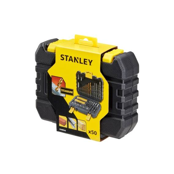 Obrázok pre Sada na vrtání a šroubování STANLEY STA88546 50 dílů