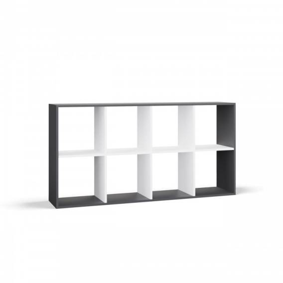 Obrázok pre REGÁL MALAX 2X4 ANTRACIT/BÍLÁ