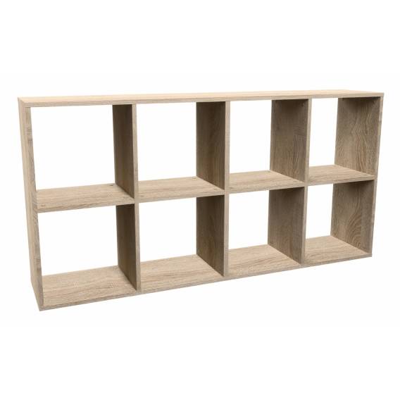 Obrázok pre Topeshop MALAX 2X4 SONOMA knihovna do obývacího pokoje