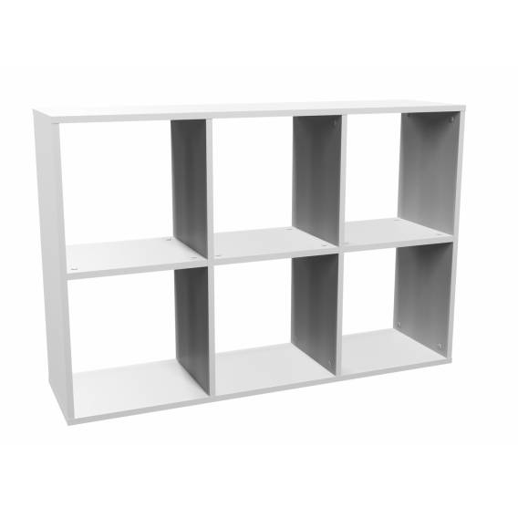 Obrázok pre Topeshop MALAX 2X3 BIEL knihovna do obývacího pokoje