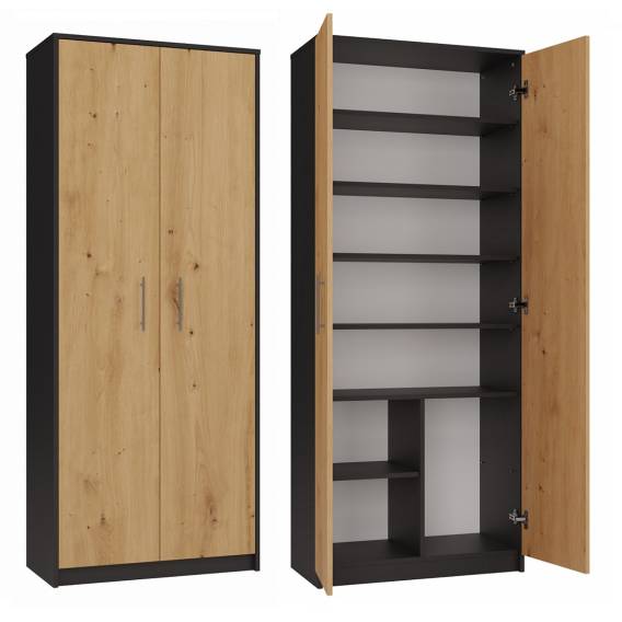 Obrázok pre Topeshop OLIV 2D ANT/ART KPL kancelářská police