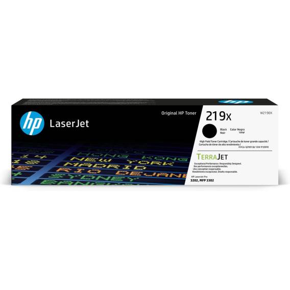 Obrázok pre HP Černá originální tonerová kazeta 219X LaserJet s vysokou výtěžností