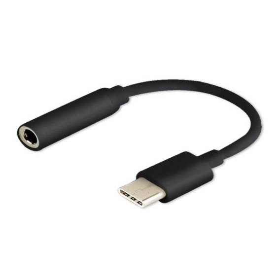 Obrázok pre Savio Audio adaptér - USB typ 3.1 C (M) - Jack 3,5 mm (F) - černý AK-35B