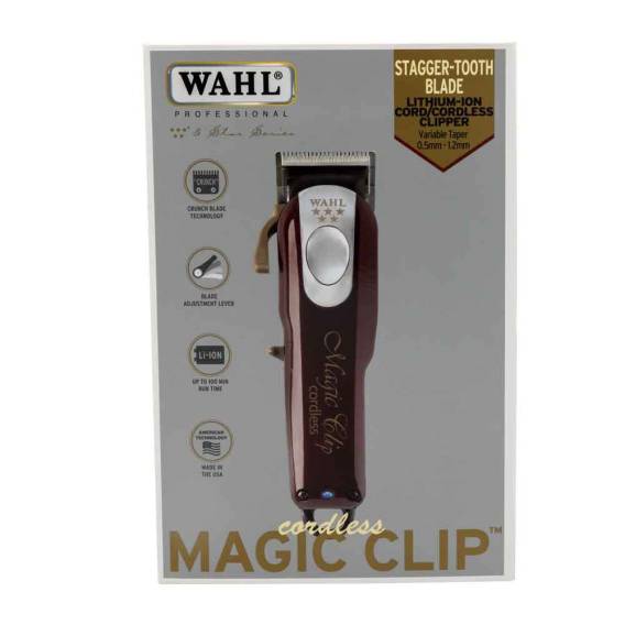 Obrázok pre WAHL Magic clip Stroj na strihání Červená