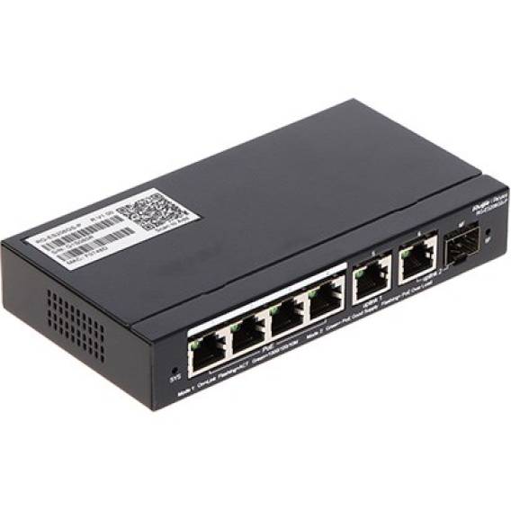 Obrázok pre Ruijie Networks RG-ES206GS-P network switch Managed L2 Gigabit Ethernet (10/100/1000) Power over Ethernet (PoE) Black