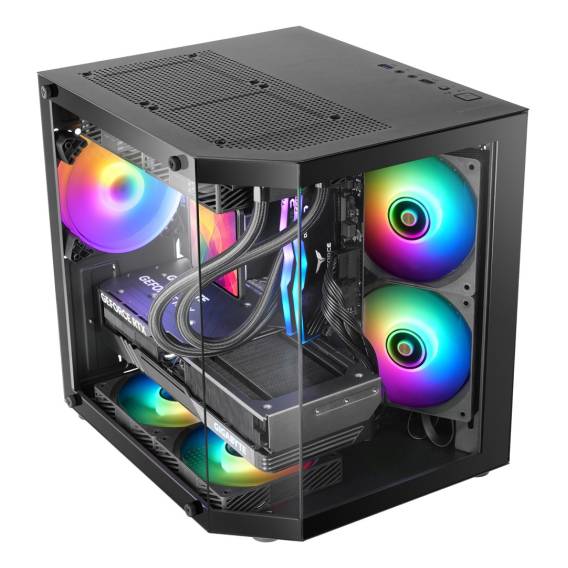 Obrázok pre Mars Gaming MC-3TLITE Mini Tower Černá