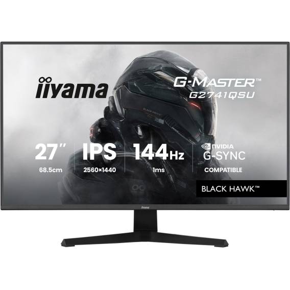 Obrázok pre iiyama G-MASTER G2741QSU-B1 počítačový monitor 68,6 cm (27") 2560 x 1440 px Černá