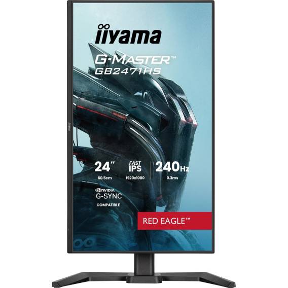 Obrázok pre iiyama G-MASTER GB2471HS-B1 počítačový monitor 60,5 cm (23.8") 1920 x 1080 px Full HD Černá