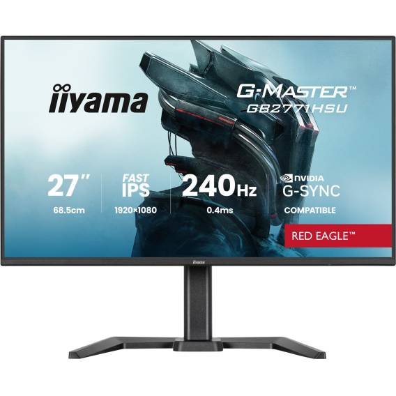 Obrázok pre iiyama G-MASTER GB2771HSU-B1 počítačový monitor 68,6 cm (27") 1920 x 1080 px Full HD Černá
