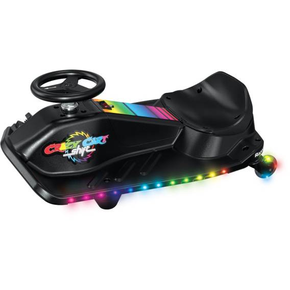 Obrázok pre Razor CRAZY CART Shift Lightshow Lithium – elektrický driftový vozík