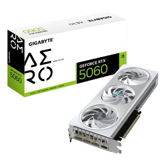 Obrázok pre GIGABYTE GeForce RTX 5060 AERO OC 8G NVIDIA 8 GB GDDR7