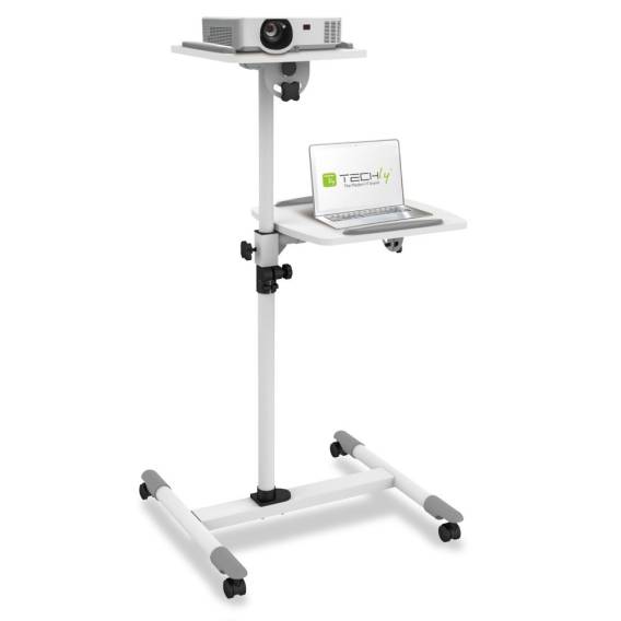 Obrázok pre Techly ICA-TB TPM-6 multimediální stolek/stojan Bílá Multimediální vozík