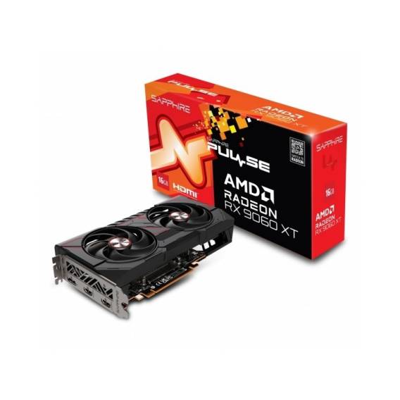 Obrázok pre Sapphire PULSE AMD Radeon RX 9060 XT 16GB GPU GDDR6
